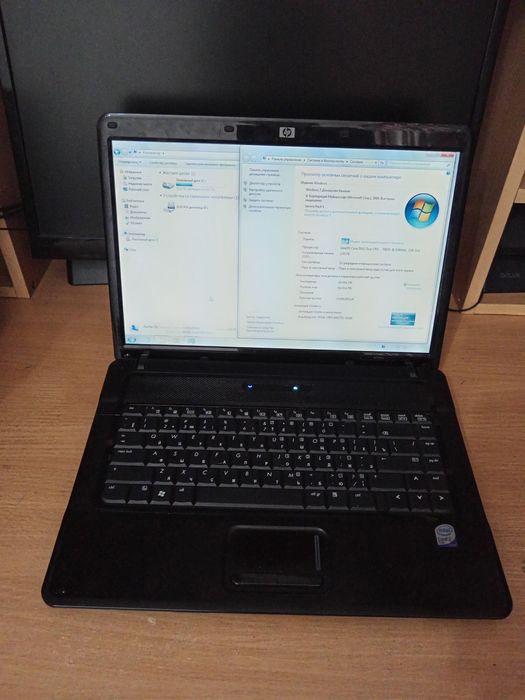 Ноутбук hp, core2duo, 2gb, 128gb
