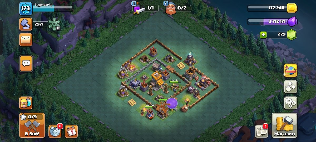 Продается аккаунт Clash of clans