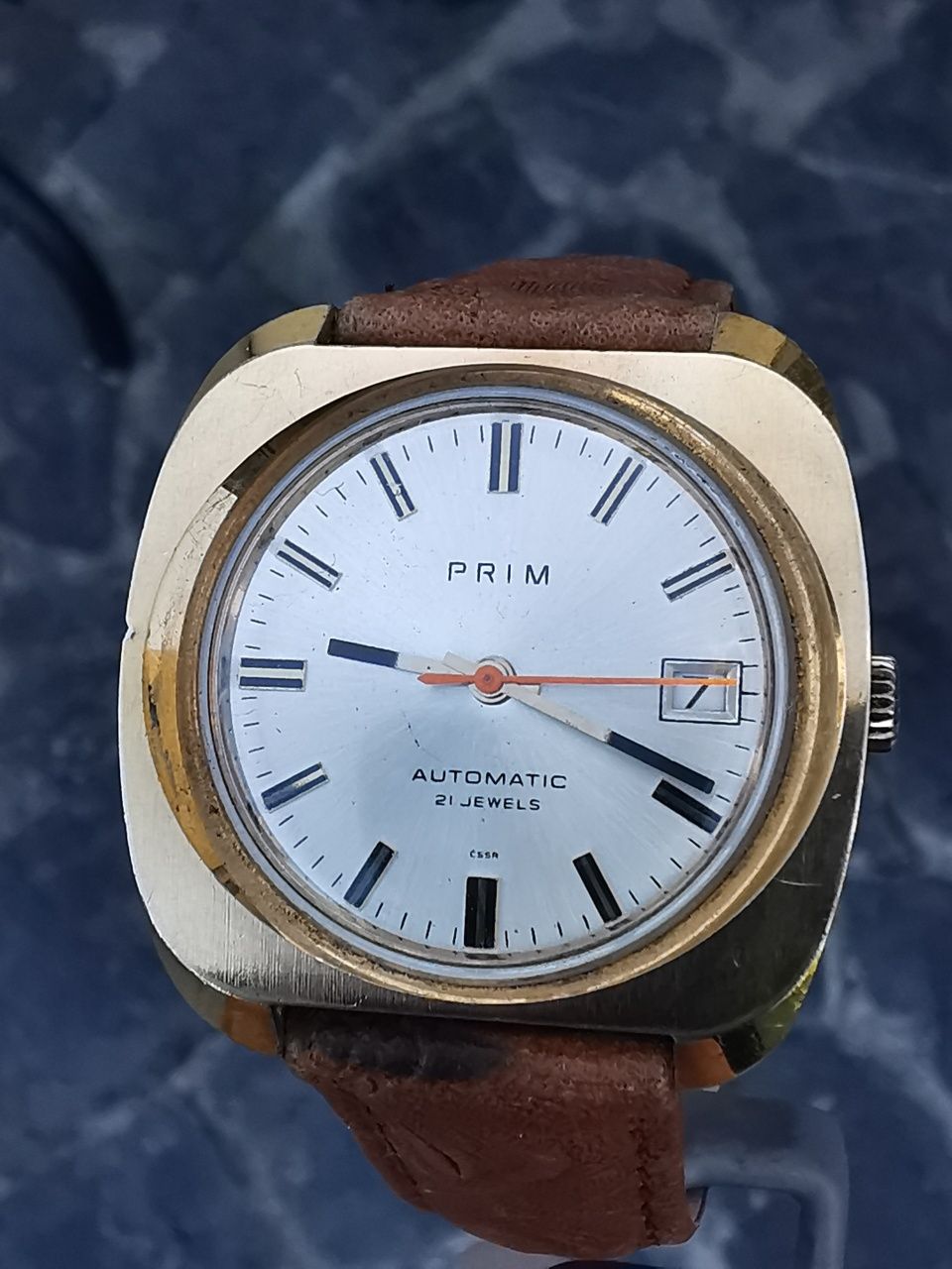 Ceas PRIM Automatic Calendar-37,5 mm-Funcționează excelent!