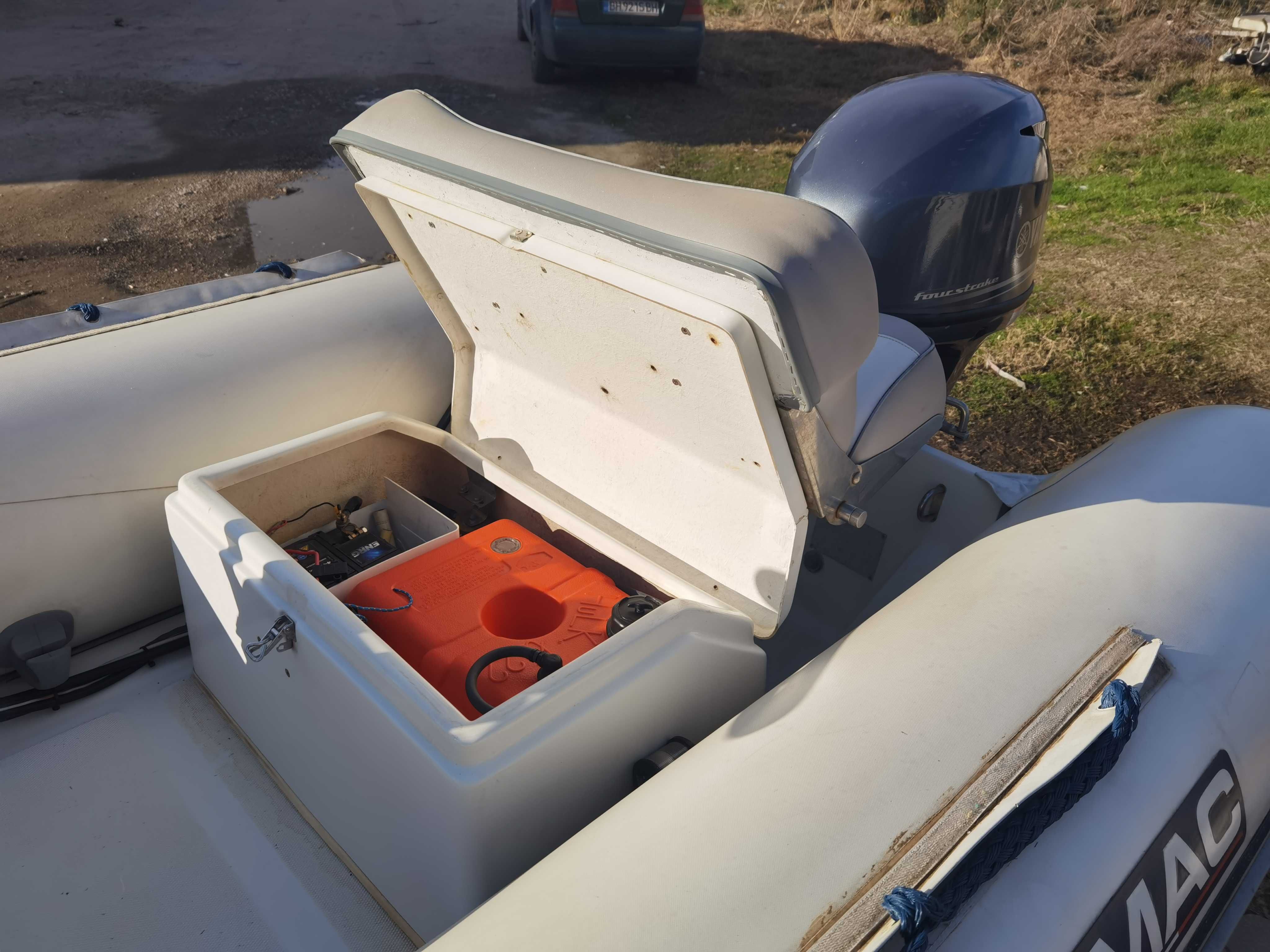 Лодка-Rib/Риб/марка-LOMAC, модел-350 Lx-Морско изпълнение
