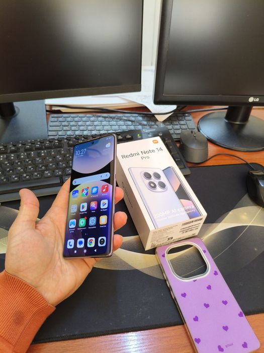 Redmi note 14pro 16/256gb(2025)iwlawi zur aybi yuq tozza telefon