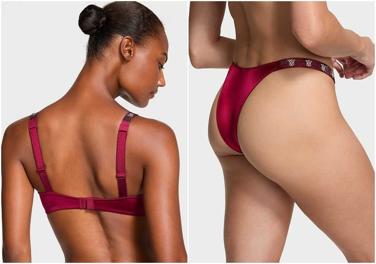 Sutien strasuri si bikini tanga brazilian Victoria,s Secret original