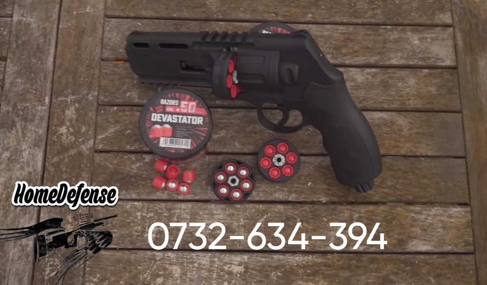 Pistol Airsoft HDR.50 Umarex Co2 AutoAparare BileDeCauciuc 28jouli
