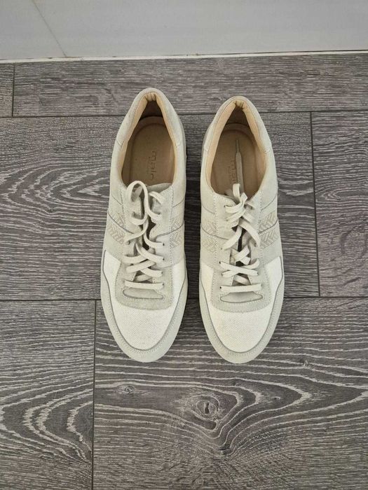 Sneakeri Malo Italy piele intoarsa