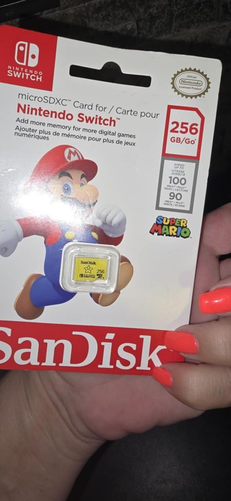 SanDisk памет карта за Nintendo Switch – разширение за игри
