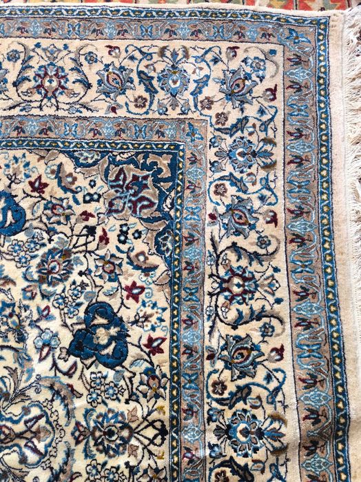 Covor oriental Nain 9La lana matase 360 x 200 covor persan autentic