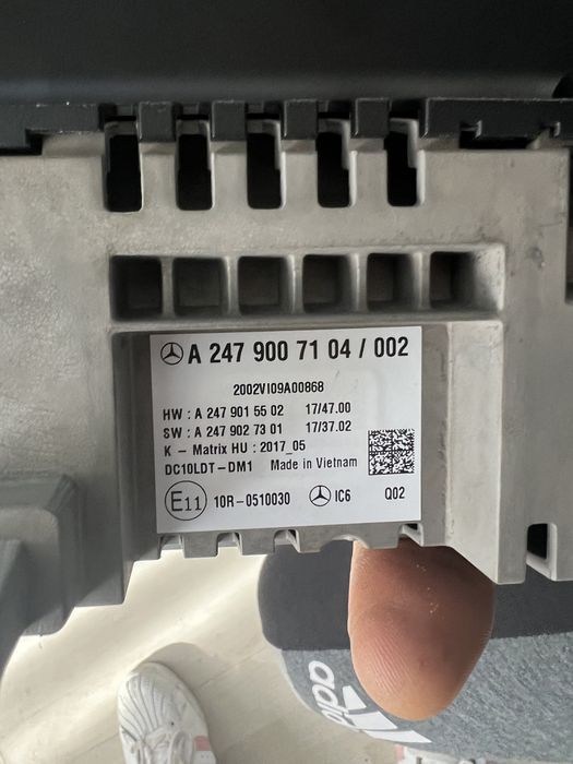 Display/Navigatie Mercedes Clasa A W177/W247/ CLA/GLA cod A2479007104