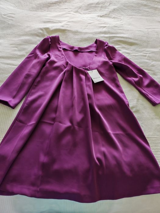 Нова лилава рокля Mohito