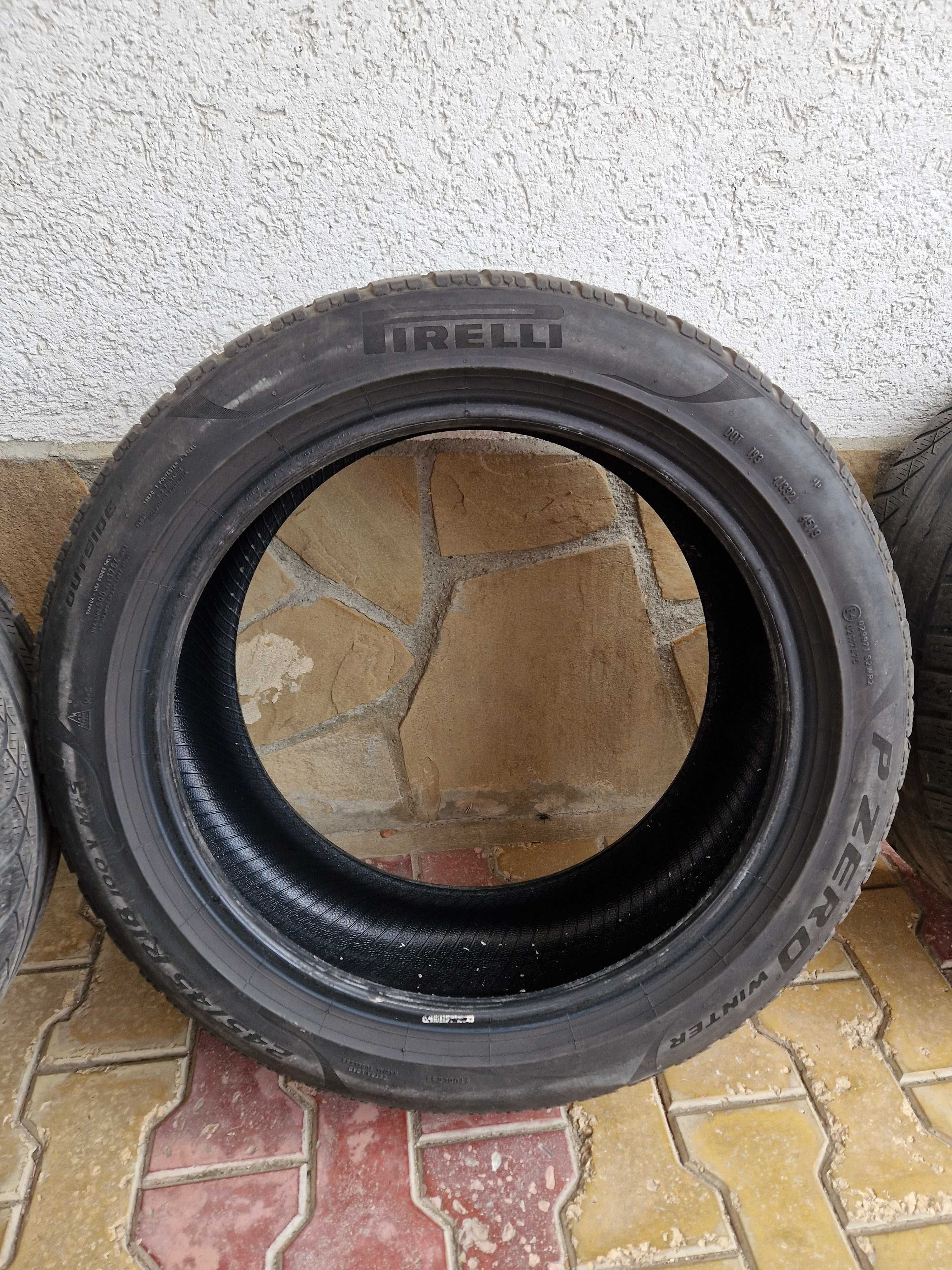 Зимни гуми Pirelli Pzero 245/45 R18 DOT 4519 4 броя