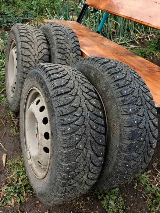 Зимние Шины R-14 185/65 Дисками PCD-4/100 Kia, Opel, Hyundai, Toyota,