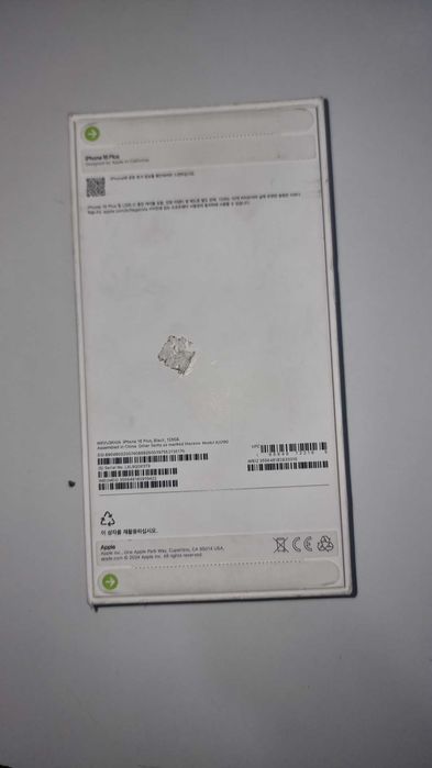 Iphone 16 Plus 128 gb Qora