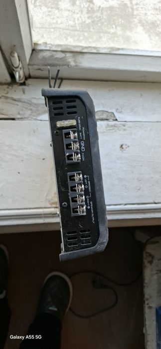 Усилитель и саббуфер калонка