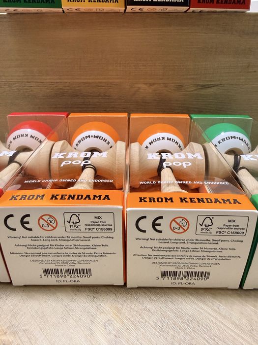 Kendama KROM Pop LOL Sticky -  249 lei Sigilate