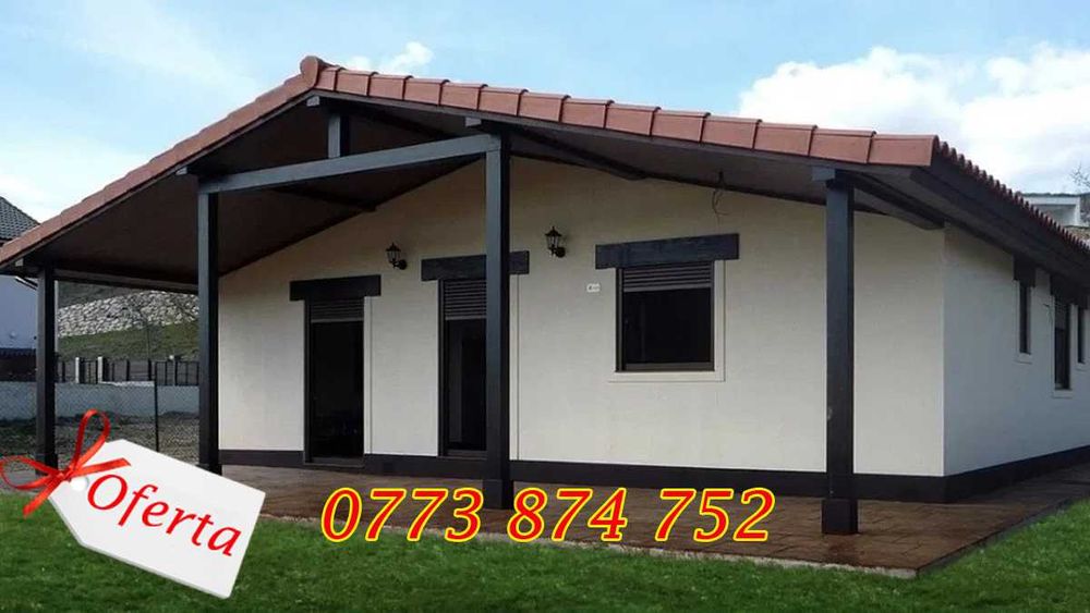 Case modulare la cheie, pret de producator, constructii usoare