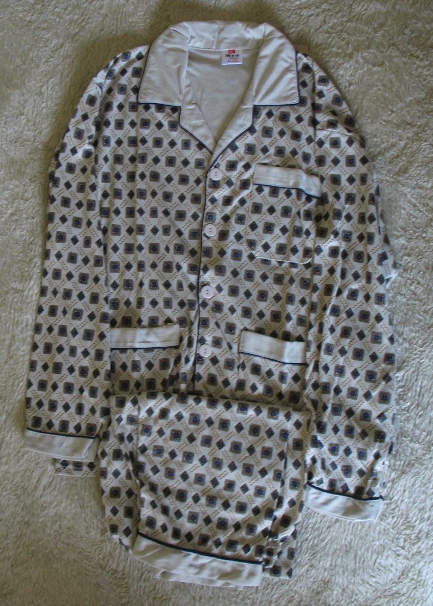 Нови пижами - поплин,-52 размер- поплин, трико - 100% памук