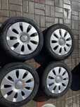 Jenti audi 5x112 R 16 cu anvelope 205 55 16