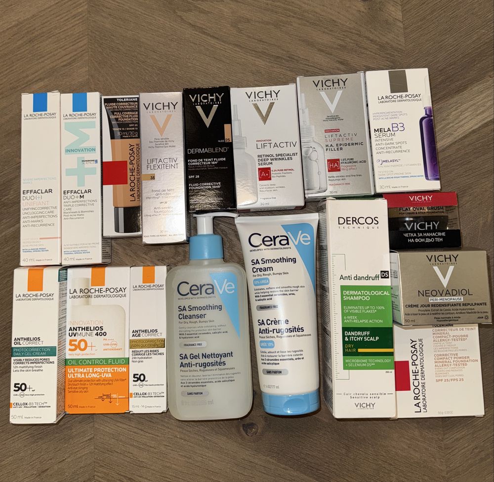 La Roche Posay и Vichy кремове на изгодни цени