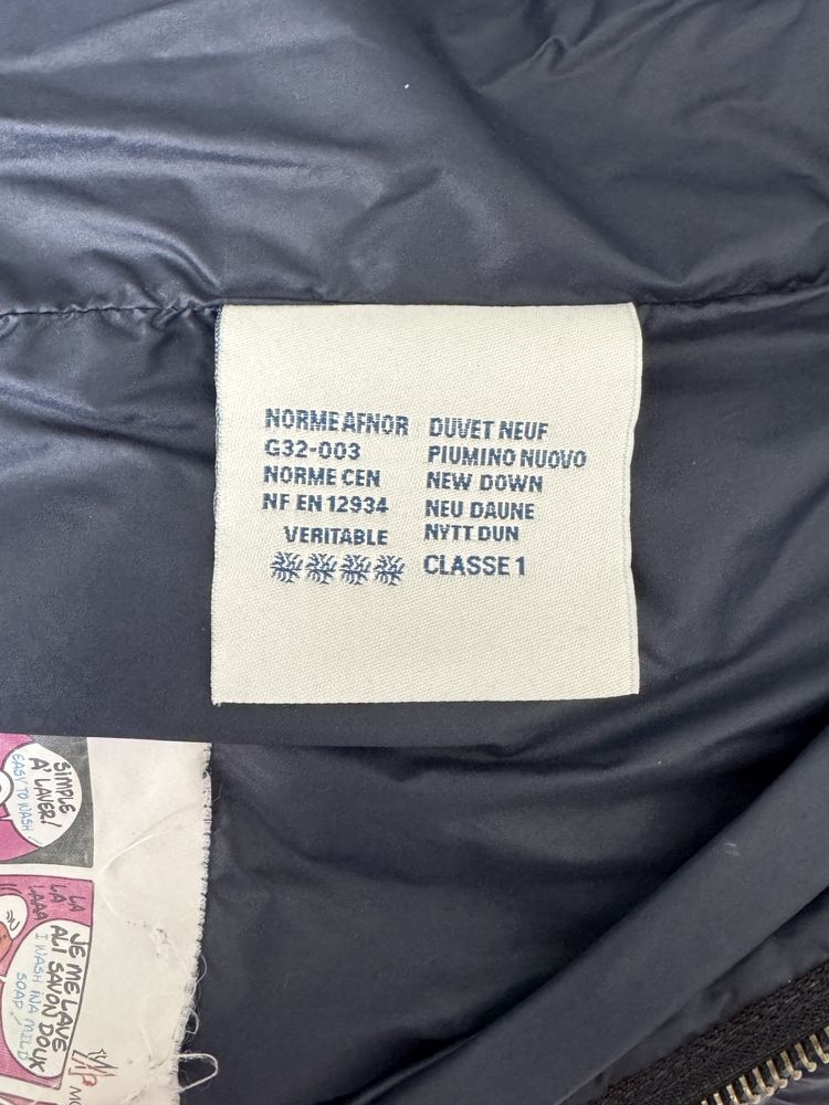 Яке Moncler от естествен пух