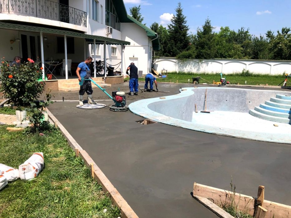 Beton elicopterizat, Pardoseli industriale