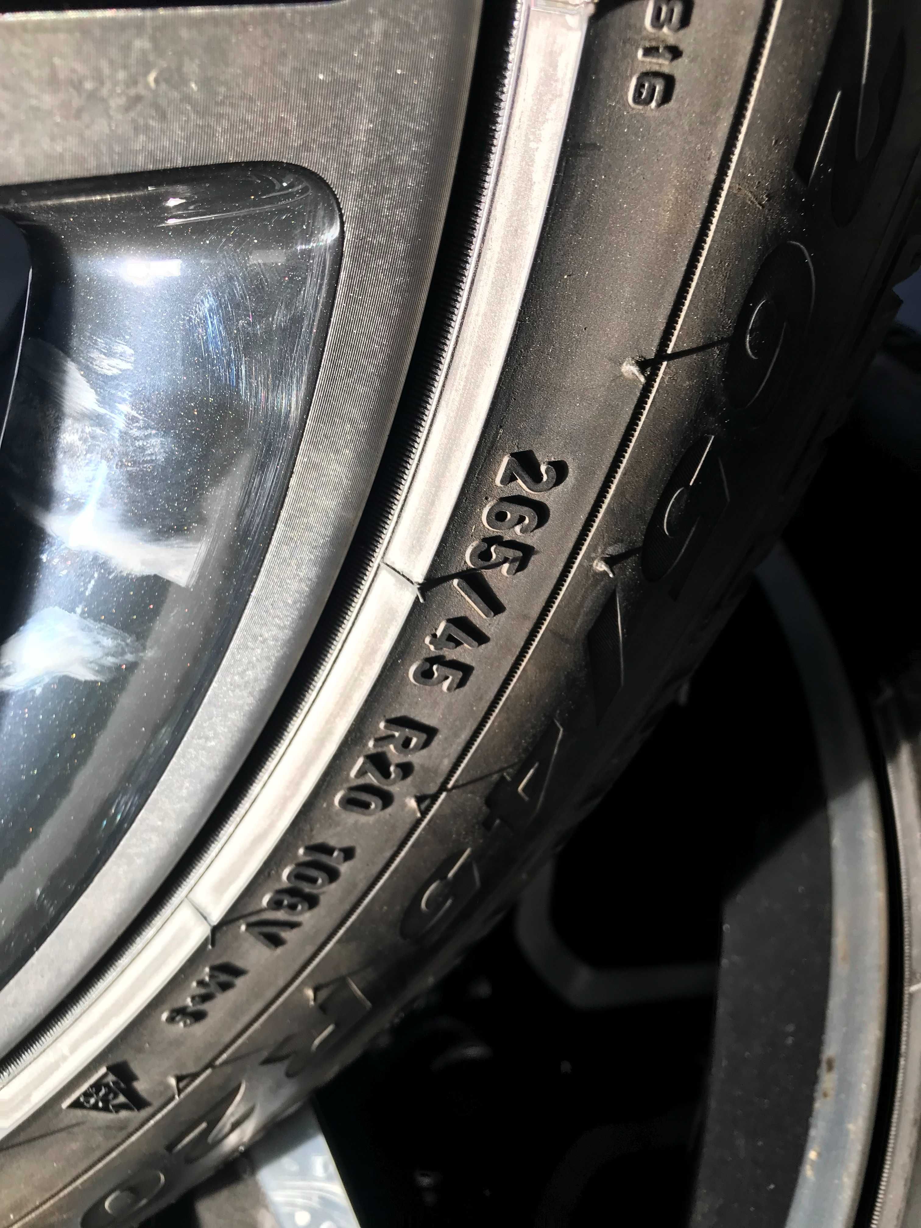 Jante Mercedes W166 GLE ML Anvelope Iarna Pirelli 265 45 20