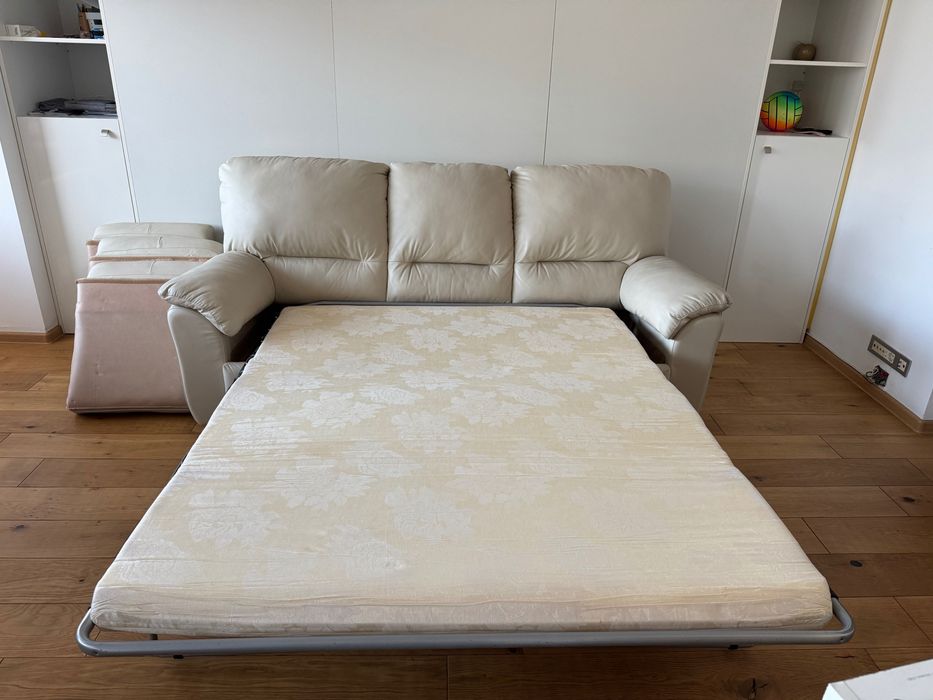 Canapea piele naturală MOBEXPERT 2024