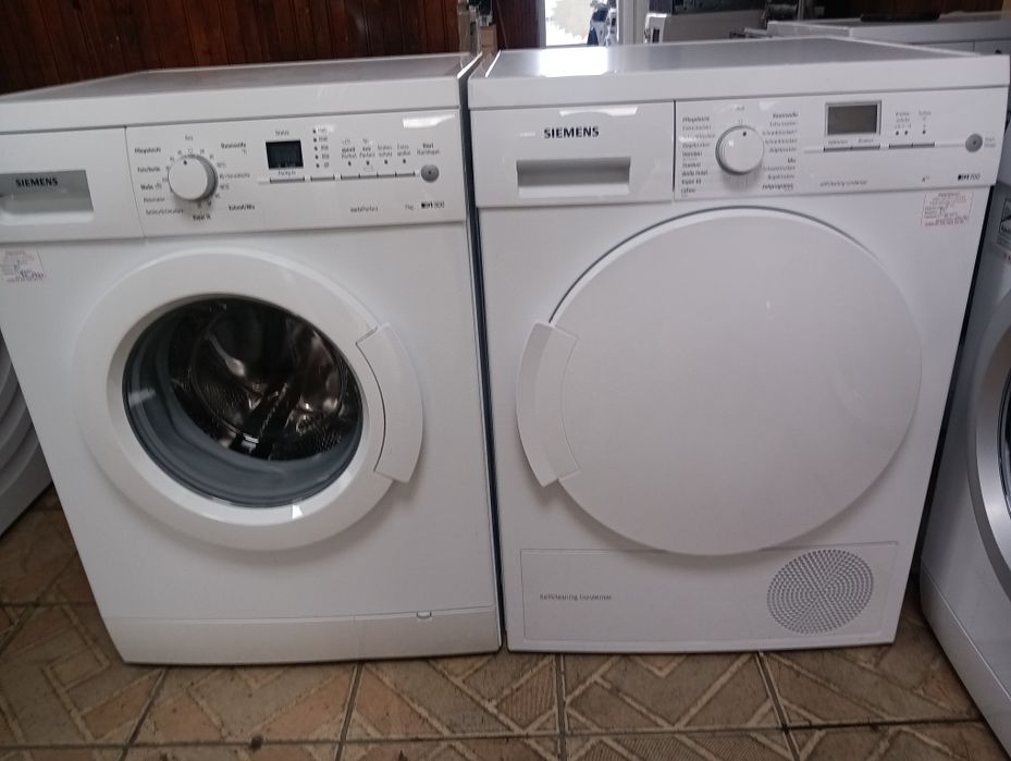 Комплект пералня и сушилня с термопомпа Сименс Siemens IQ  с Гаранция!