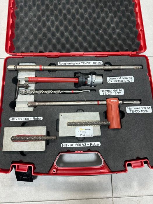 Set burghie Hilti -A-