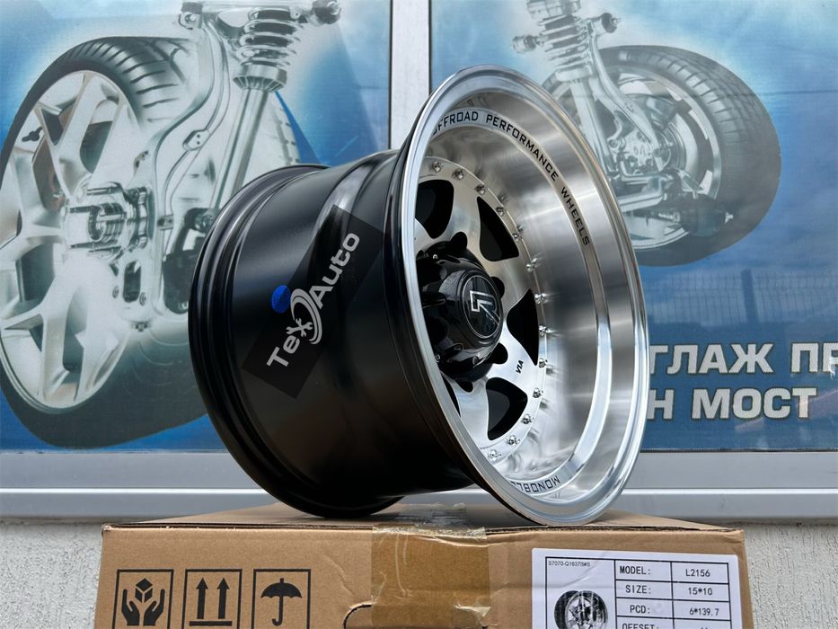 15" 6х139.7 Алуминиеви Джанти 4х4 Toyota Nissan Mitsubishi Ford