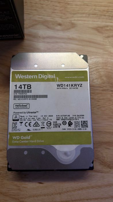 WD Gold 14TB – HDD Enterprise – Mai multe bucăți – Nu fac schimburi