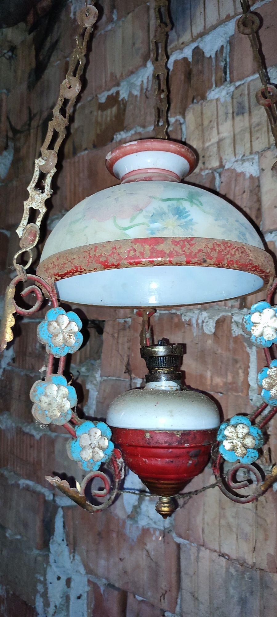 Lampa veche ceramica