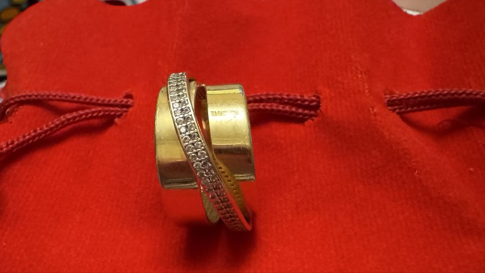 Кольцо золото 585 проба Италия