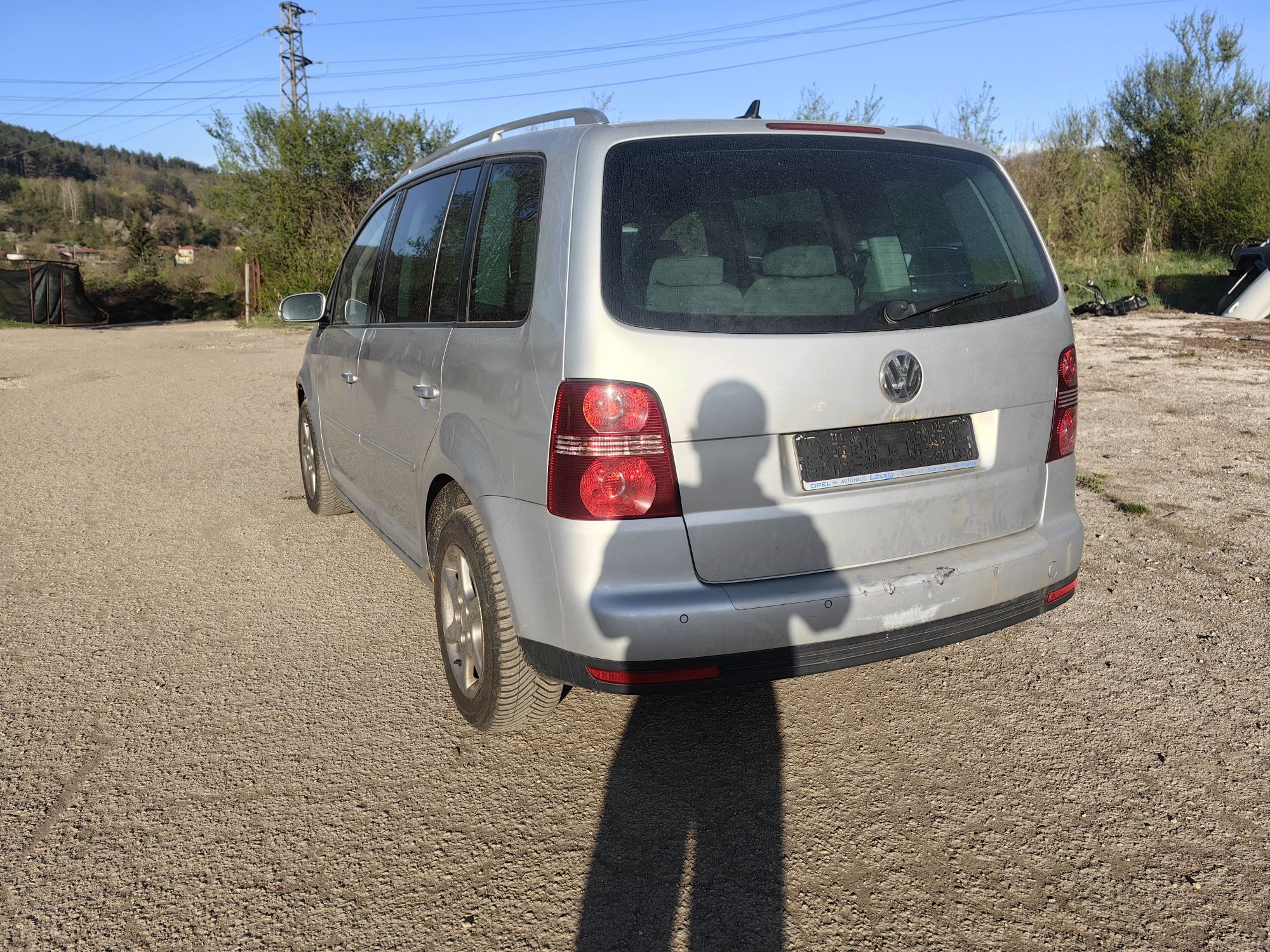 Vw touran 2.0 TDI 140 hp BMM НА ЧАСТИ