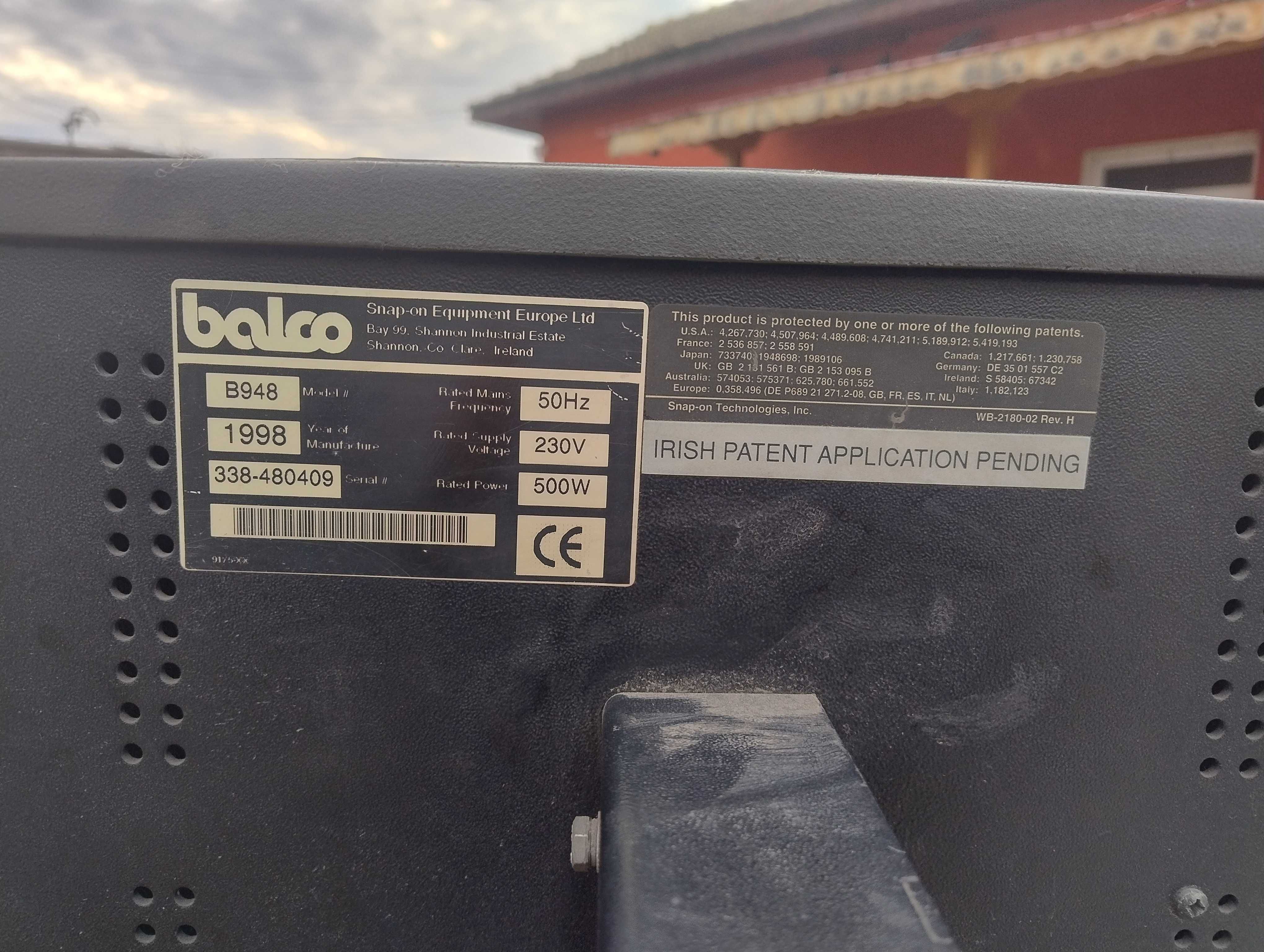 Balco Машина за баланс на гуми
