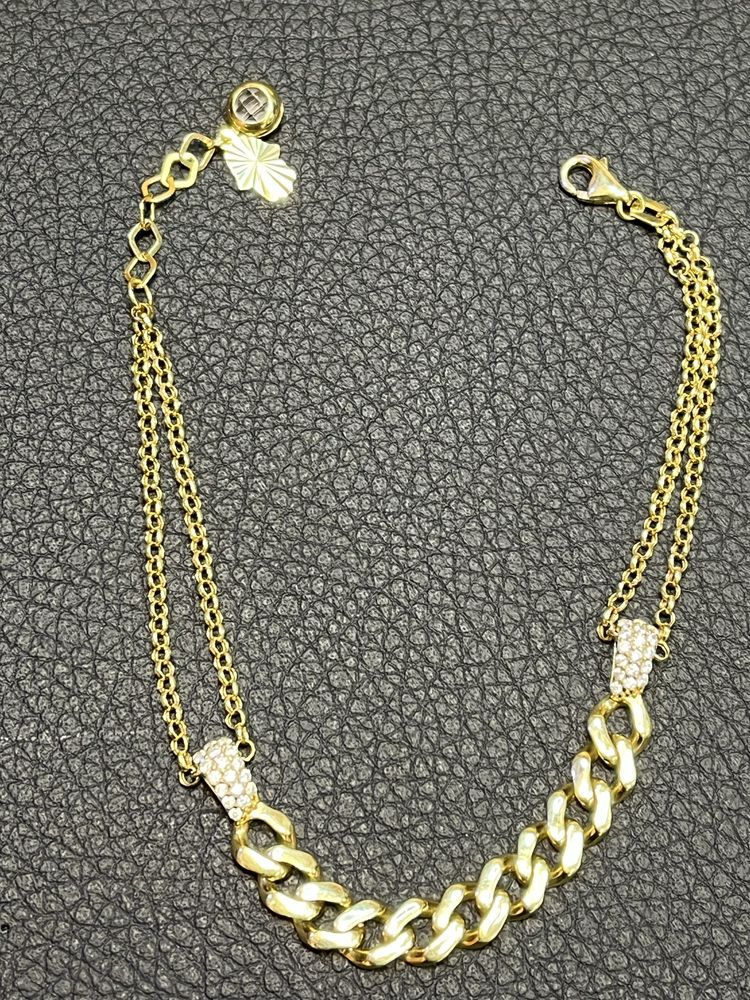 Златен синджир гривна grivna ланец lanec zlaten 14 K 585 gold