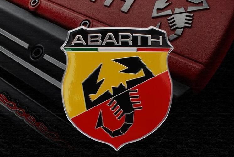 Emblema Logo 3D Abarth - Fiat Bravo Punto 500