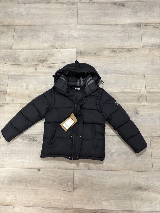 Geaca burrbery Puffer jacket Y2K Streetwear