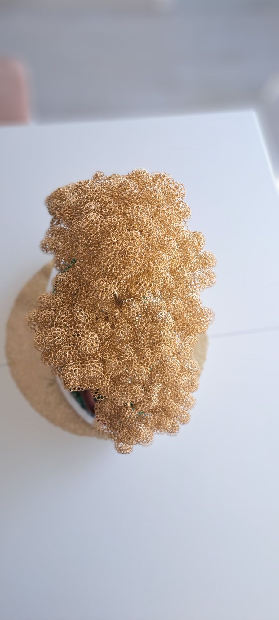Planta Bonsai creat din sarma de aluminiu