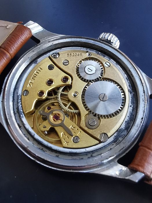 Ceas Zenith Int Manuala Anii '50 Funcționează excelent!