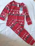 Vand pijama de Craciun din 2 piese marimea 98-104