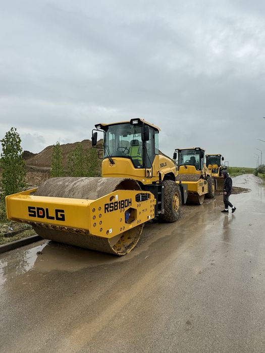 Каток 3-5т грунтовый 16-18 тонн Эксковатор 3в1 Погрузчик 2-3 куб