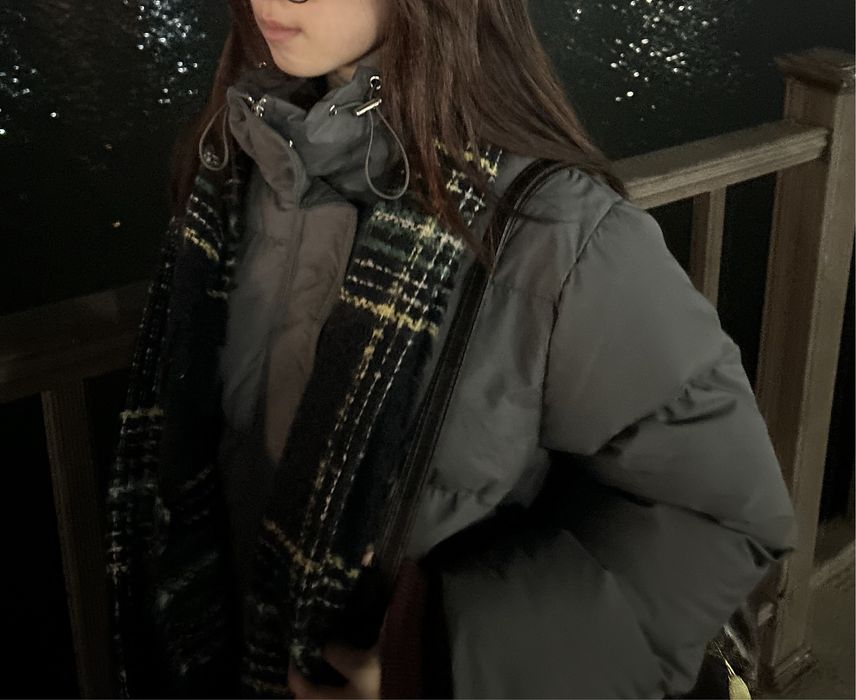 Новая тёплая зимняя куртка, стильный дизайн