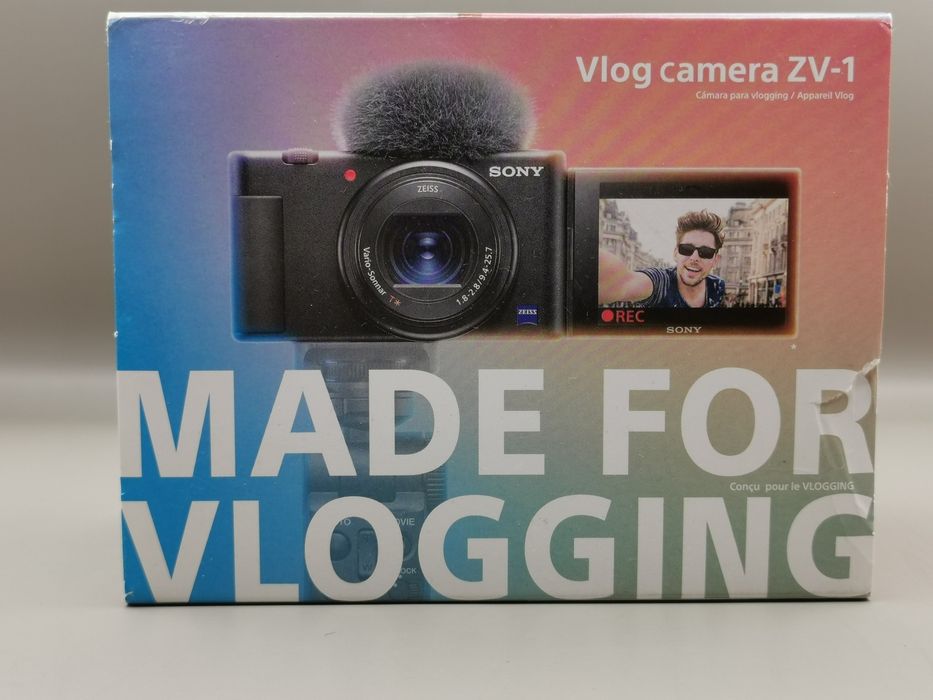 Acumulator extra - Sony ZV-1 ca nou, full box