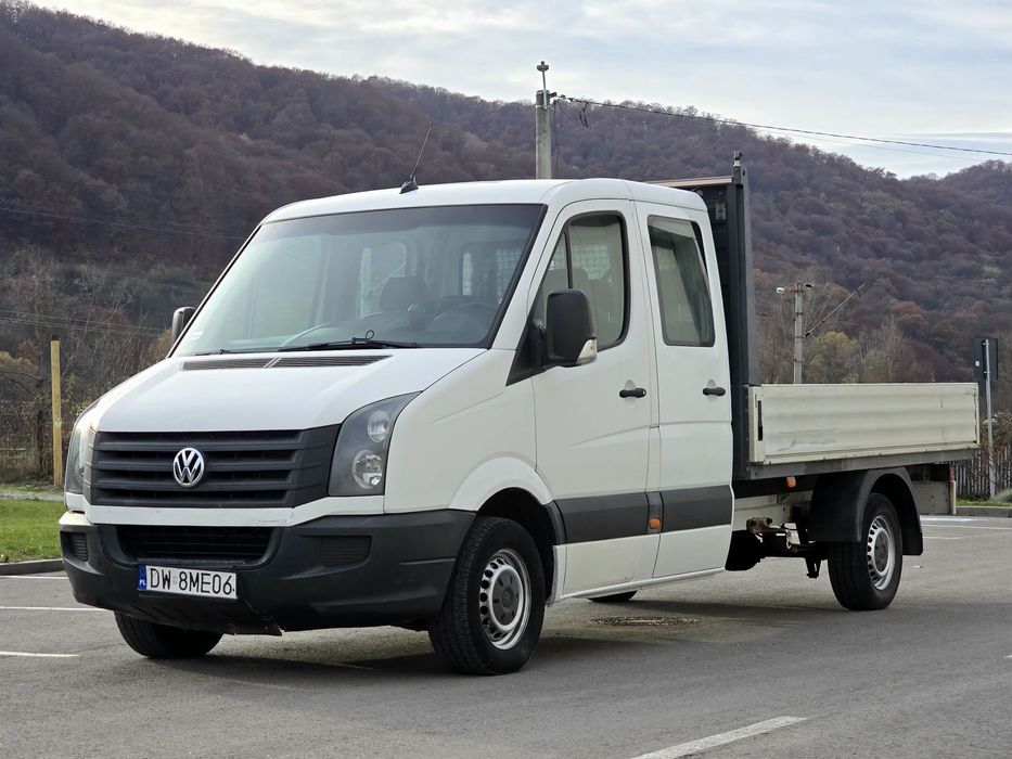 Volkswagen Crafter 2.0 TDi 140 cp 7 locuri Doka Cat. B an 2012