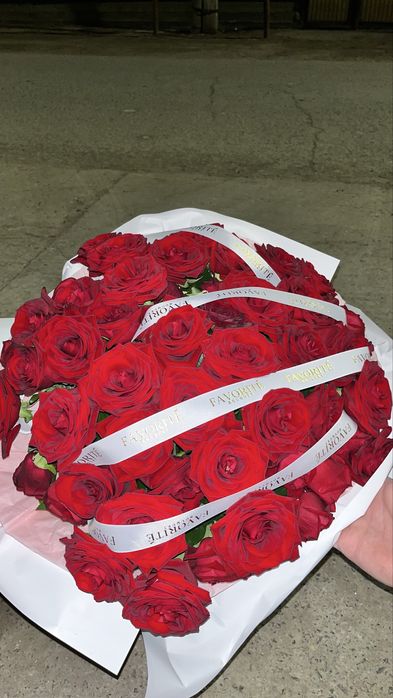 свежий букет розы