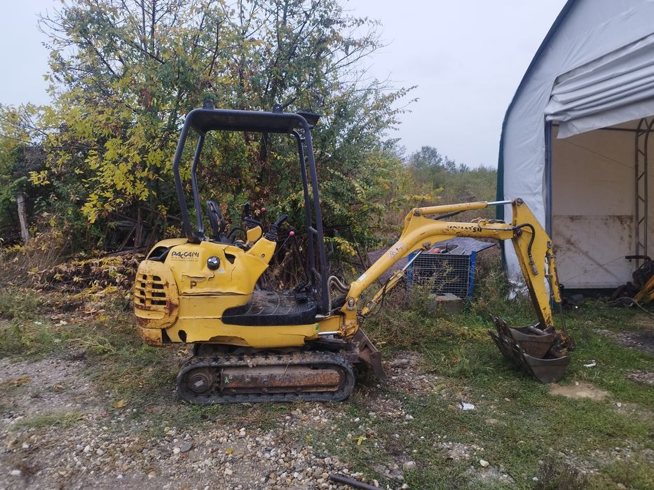 Miniexcavator Komatsu 1, 5 t variante