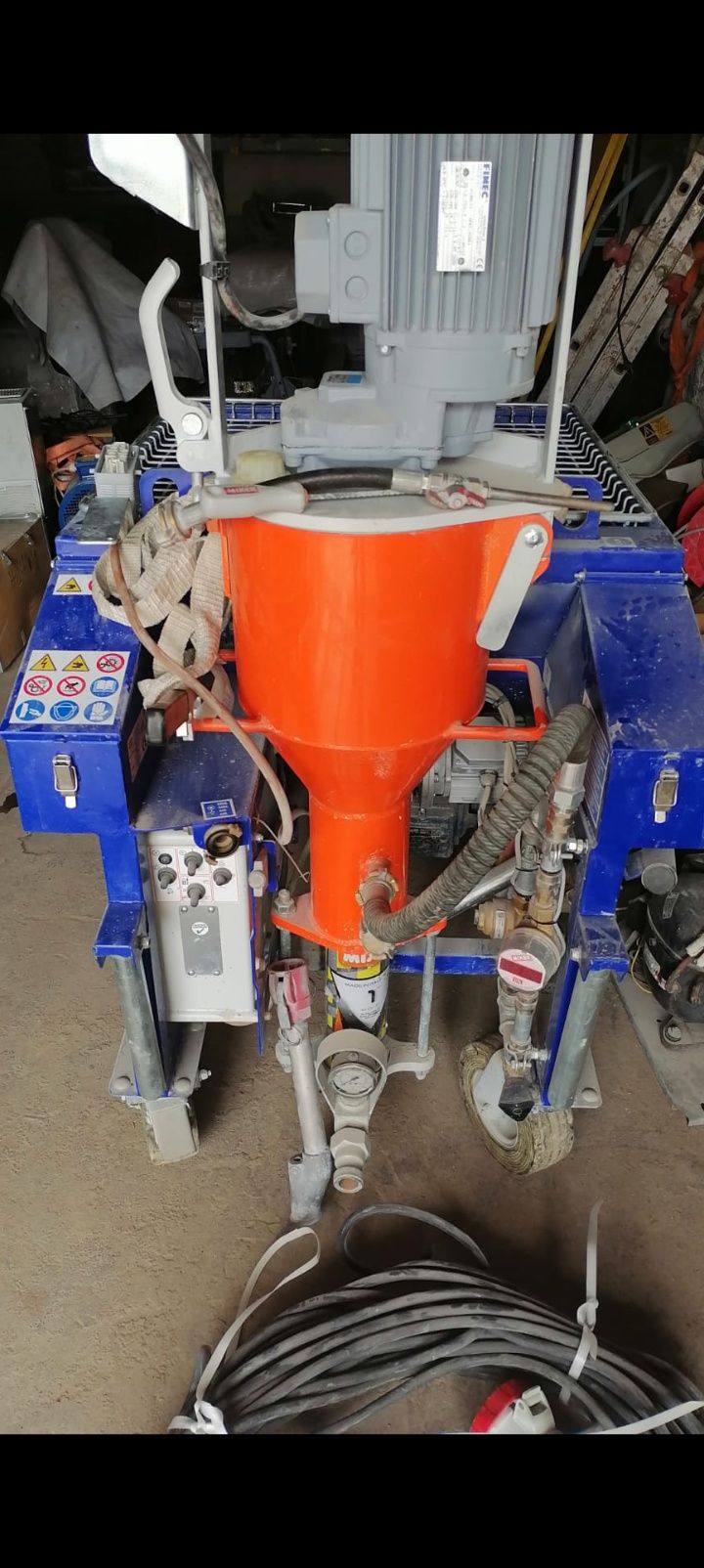 Pompã de tencuit Mixer Plus Top