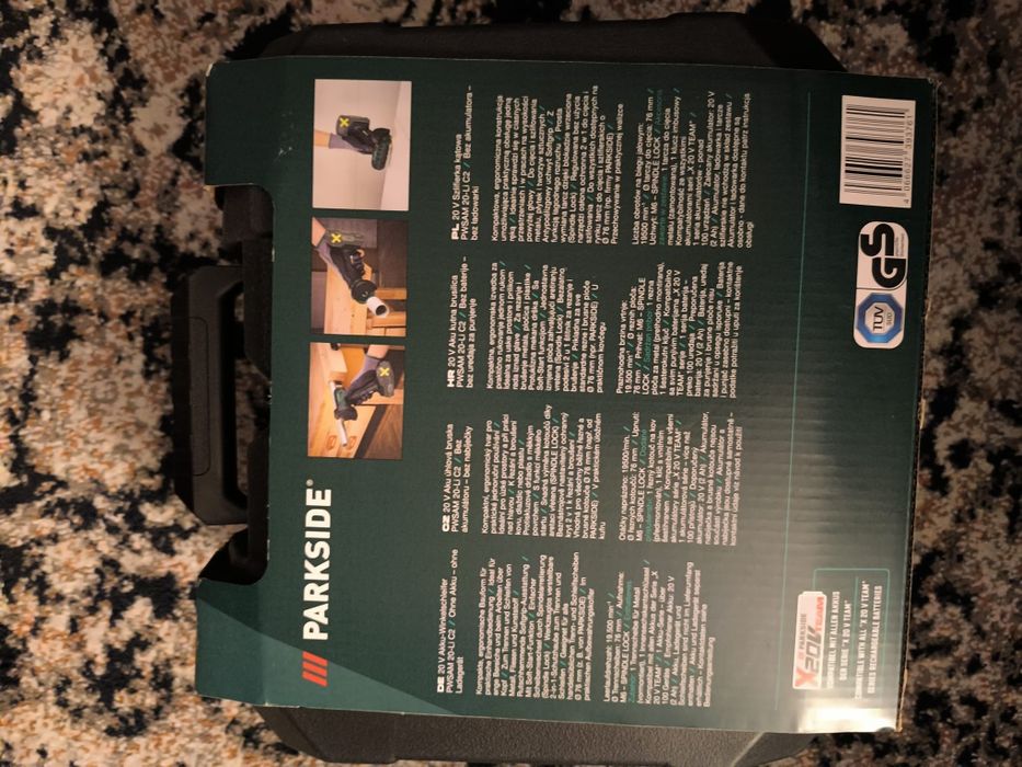 Polizor unghiular flex parkside acumulator baterie 20V