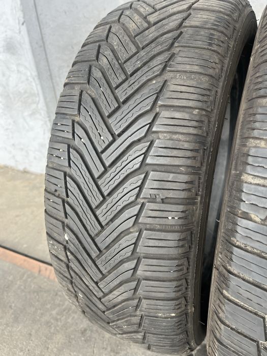 2 бр. зимни гуми 205/55/16 Michelin A6 DOT 2122 5,5-6 mm