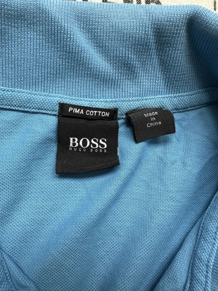 Hugo Boss pima cotton original тениска.L