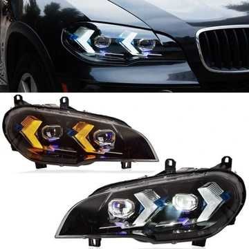 Комплект фарове BMW X5 E70 FULL LED DRL 2007 - 2013 година